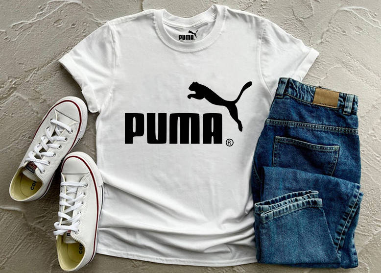 

Мужская футболка Puma белая Пума