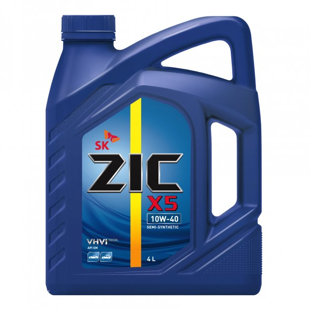 

Масло моторное ZIC 10W40 X5 (4л)