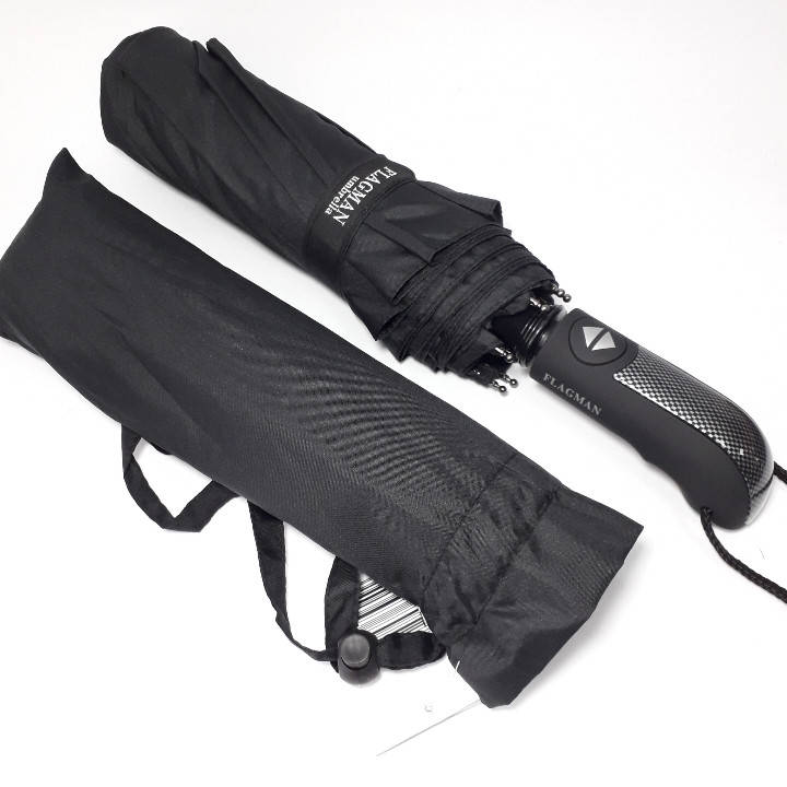 

Зонт чорный полный автомат крепкий 10 спиц/ Парасоля чоловіча