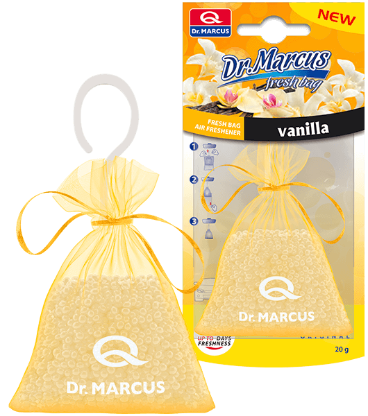 

Автоосвежитель Dr. Marcus Fresh Bag (выбор аромата), Ароматизатор автомобильный (Пахучка в салон авто) MiX Vanilla