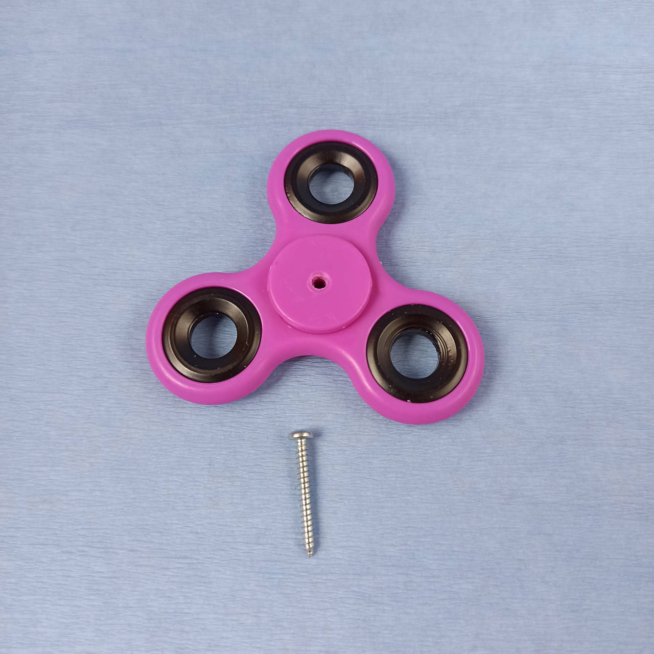 

Заготовка для Бизиборда Спиннер, спинер, spiner Фиолетовый 7,5 см + САМОРЕЗ