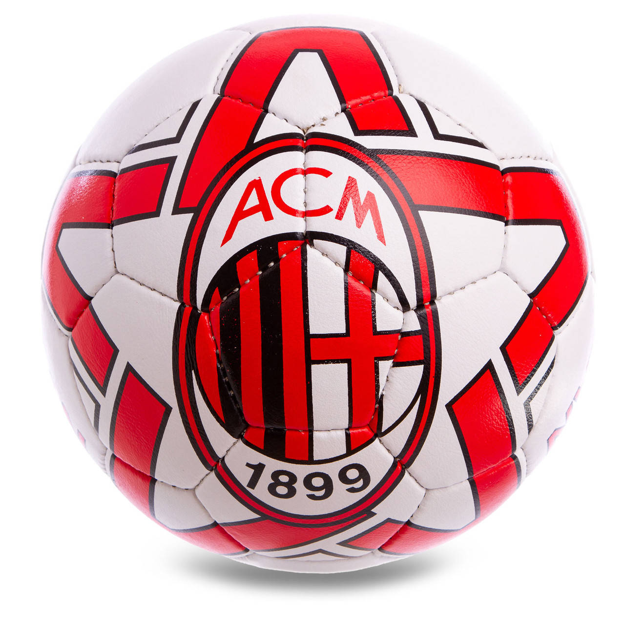 

Мяч футбольный MATSA AC MILAN размер 5 FB-0598