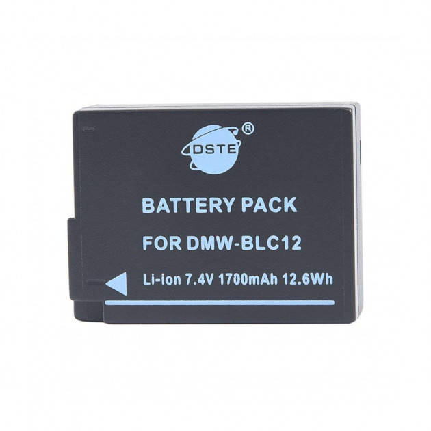 

Aккумуляторная батарея DSTE для Panasonic DMW-BLC12, 1700 мАч