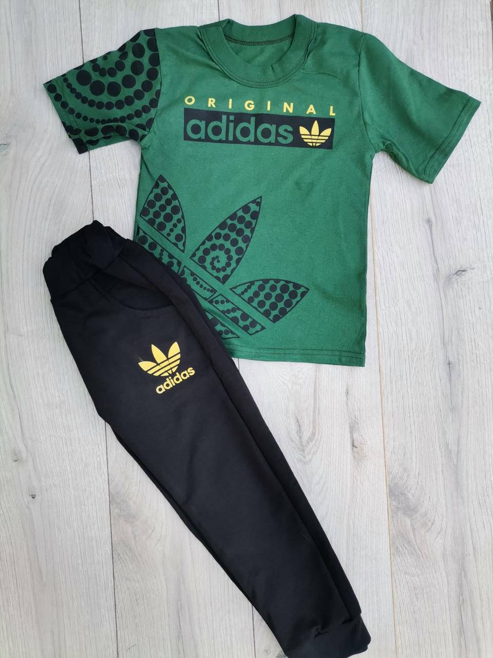 

Детский костюм на мальчика зеленый+черный на 6,7,9,10 лет