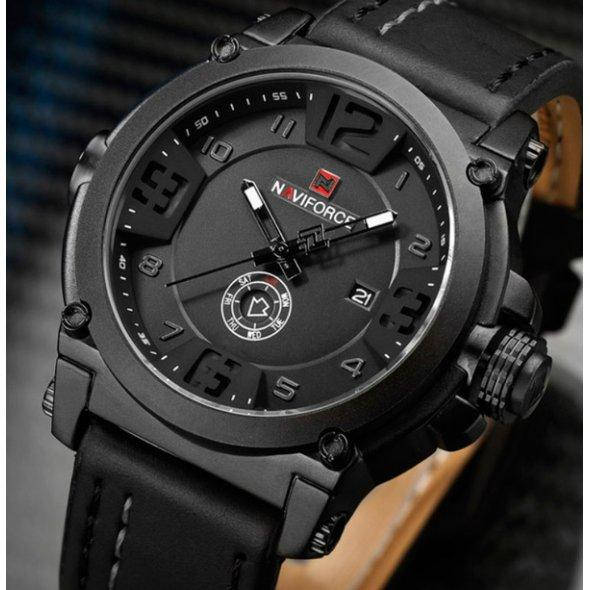 

Мужские наручные часы Naviforce Plaza Black NF9099