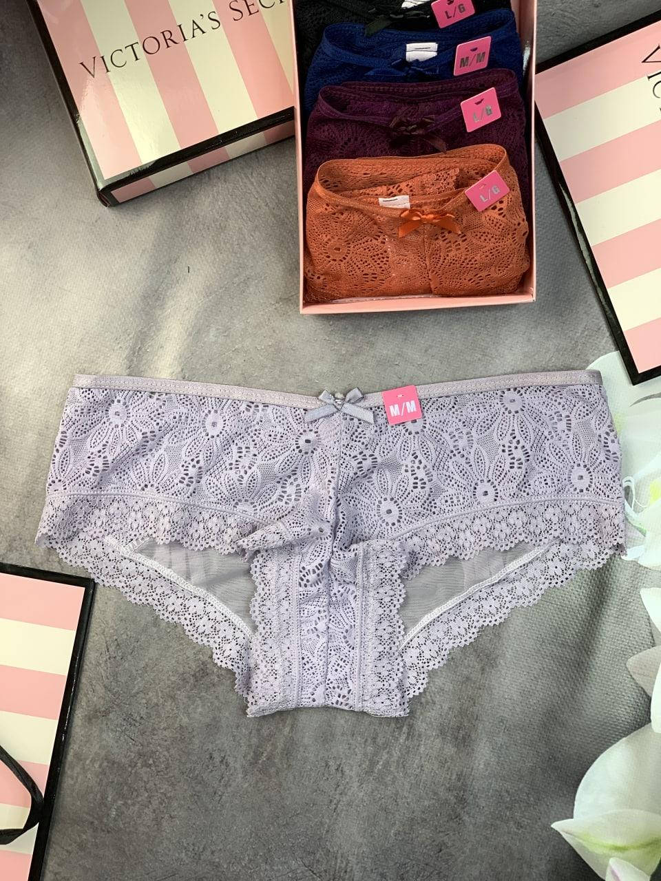 

Трусики Victoria’s Secret Кружевные женские трусы, Разные цвета