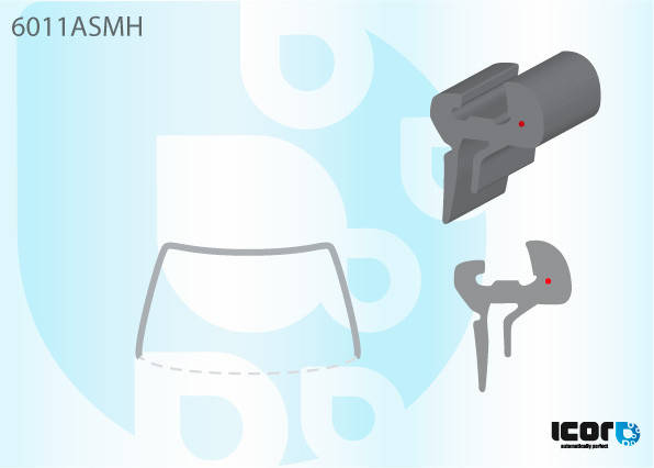 

Молдинг лобового стекла П-ОБРАЗНЫЙ на NISSAN MICRA 2003-2010 (K12)