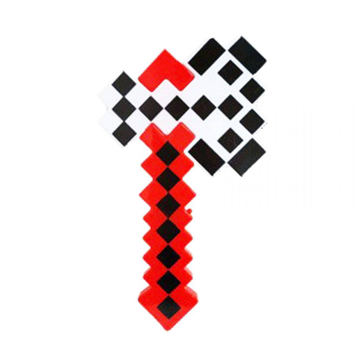 

Топор Minecraft (красный)