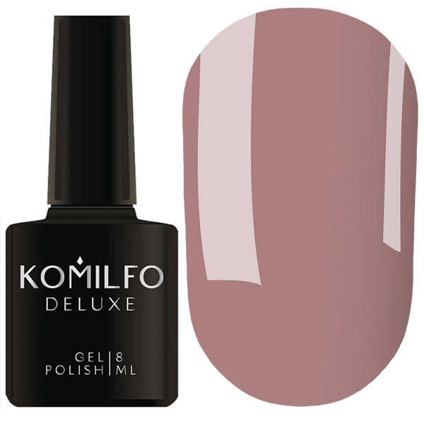 

Гель-лак Komilfo Deluxe Series D060 (темное какао, эмаль), 8 мл