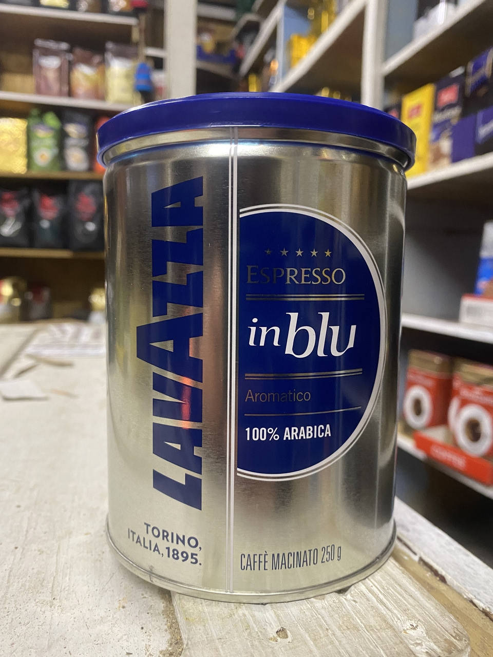 

Кофе молотый Lavazza Espresso InBlu 250г ж/б