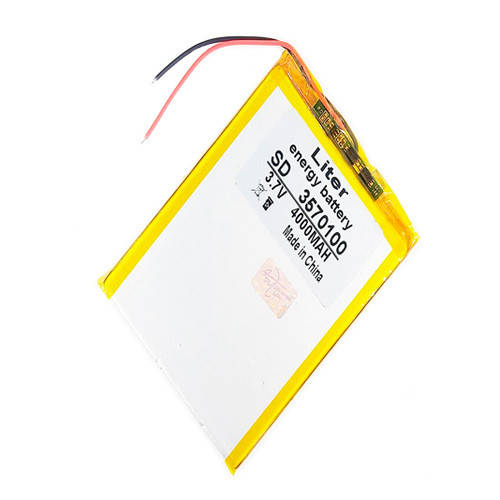 

Аккумулятор 3570100 Li-pol 3.7В 4000мАч для Powerbank, планшетов, GPS