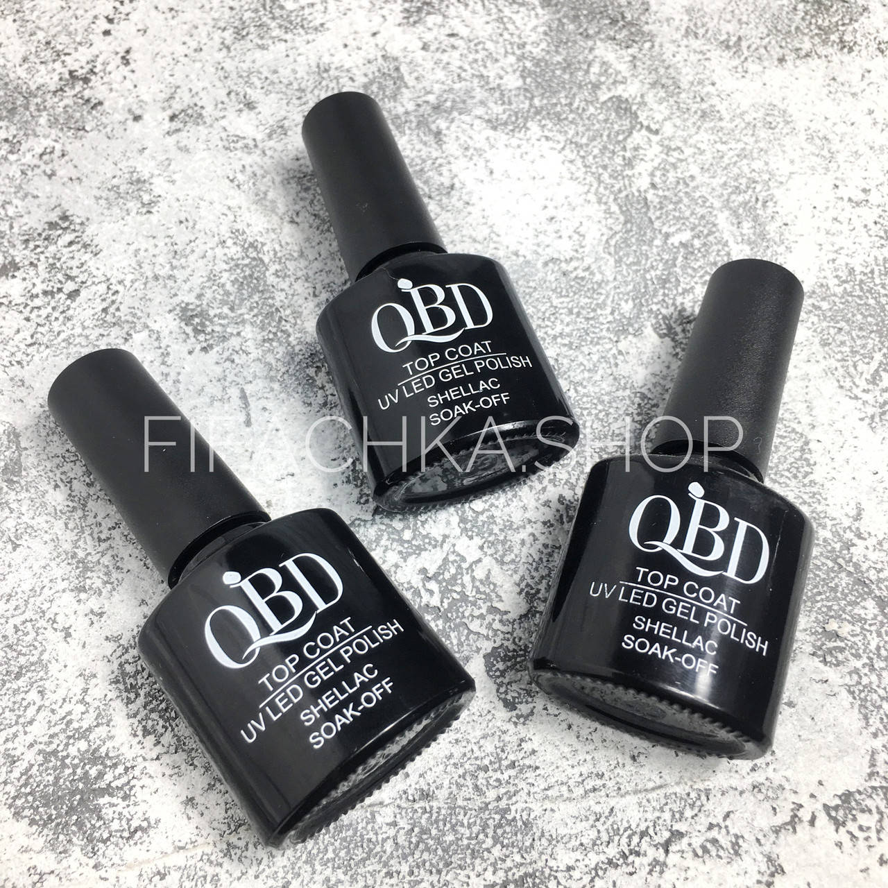 

Каучуковый топ для гель лака QBD 10 мл