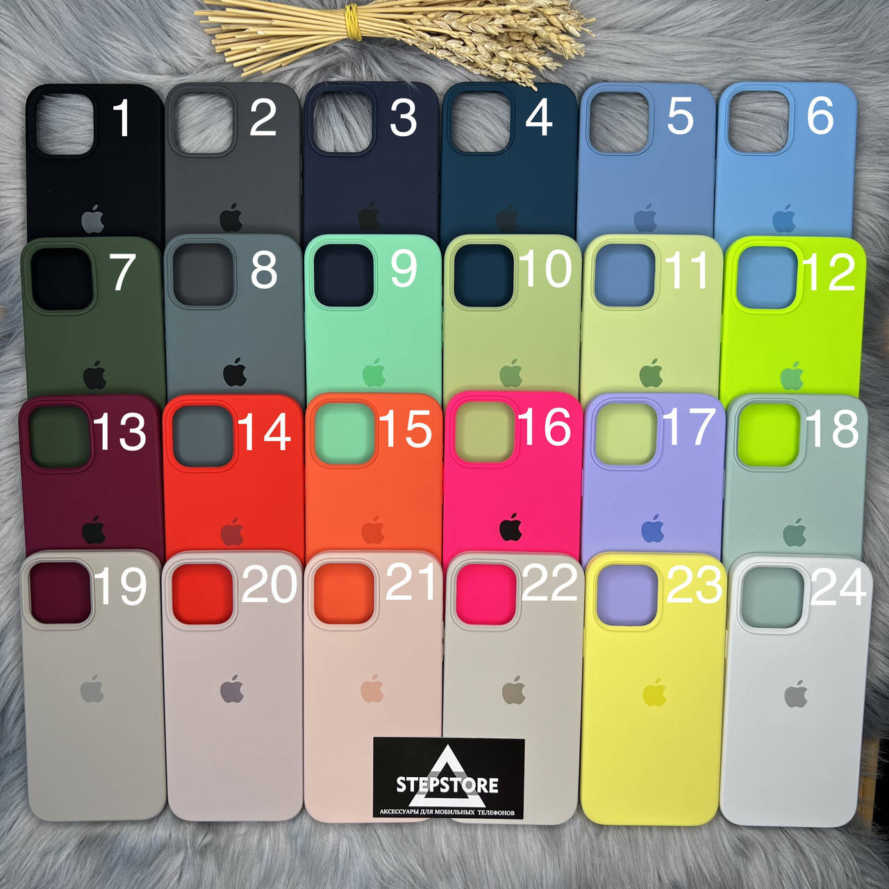 

Чехол Silicone Case Cover Full 360 для Iphone 13 pro max 6.7 с микрофиброй закрытым низом силиконовый, Черный
