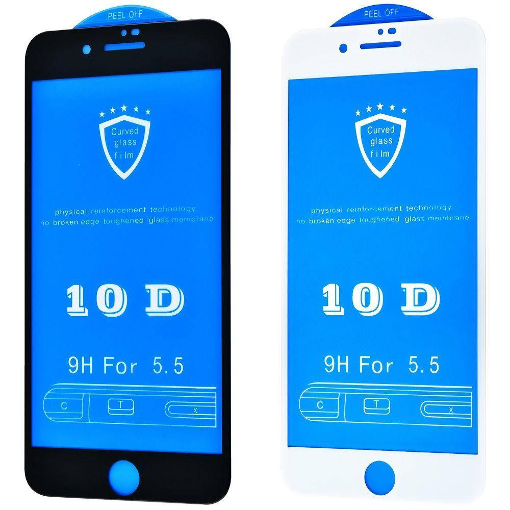 

Защитное стекло FULL SCREEN 10D на iPhone Xs Max (2 цвета), Разные цвета