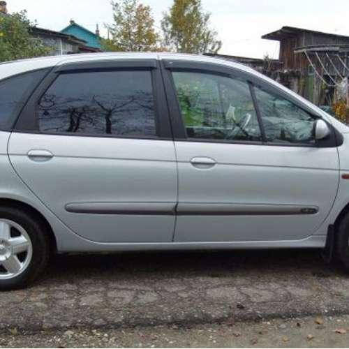 

Дефлекторы окон ветровики Рено Сценик 1 Renault Scenic I 96-03 КТ (Накладные)