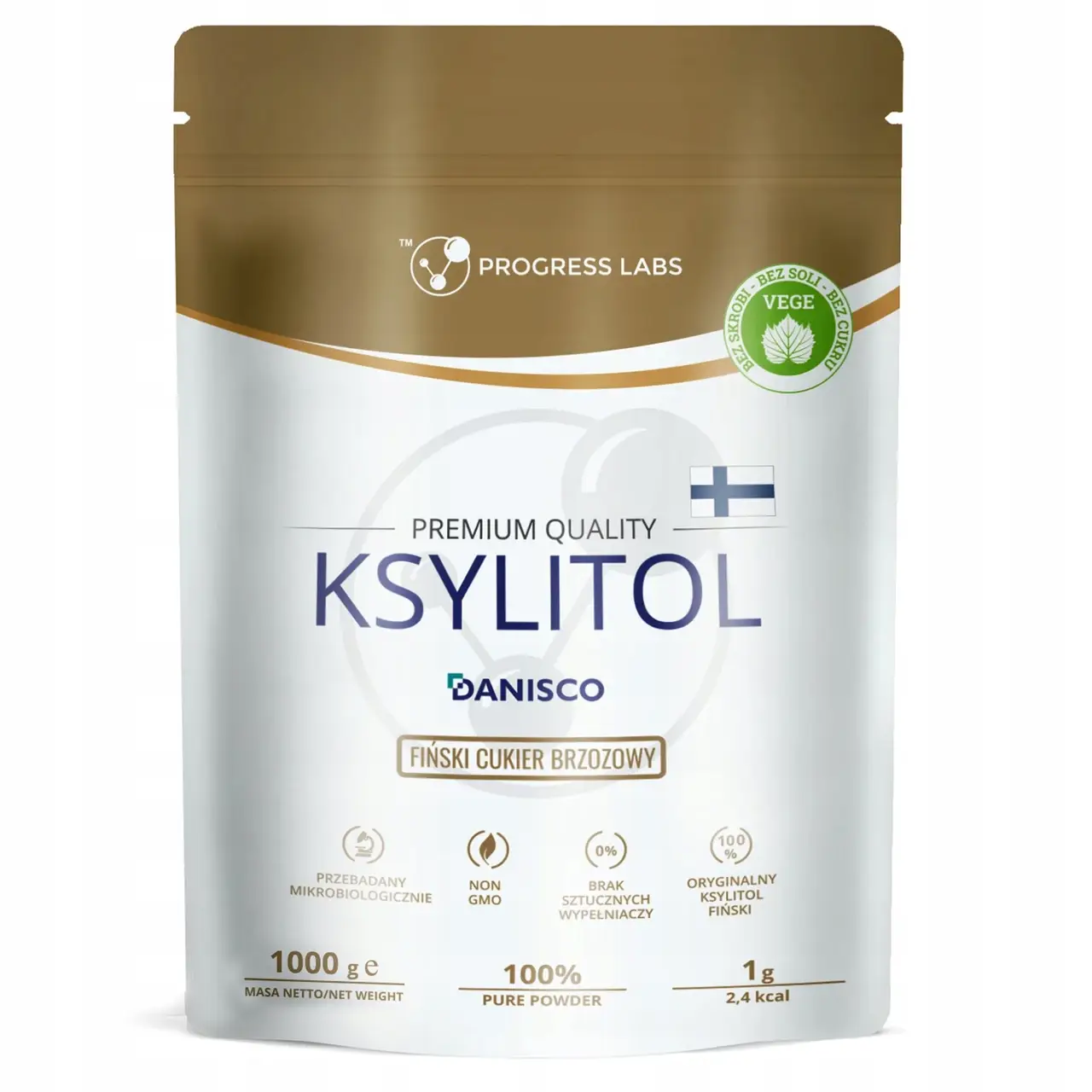 

KSYLITOL, КСИЛИТОЛ 100% ФИНСКИЙ БЕРЕЗОВЫЙ САХАР ДАНИСКО, DANISCO 1000г Progress Labs