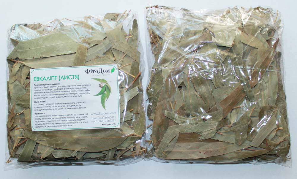 

Листья эвкалипта, 50 г
