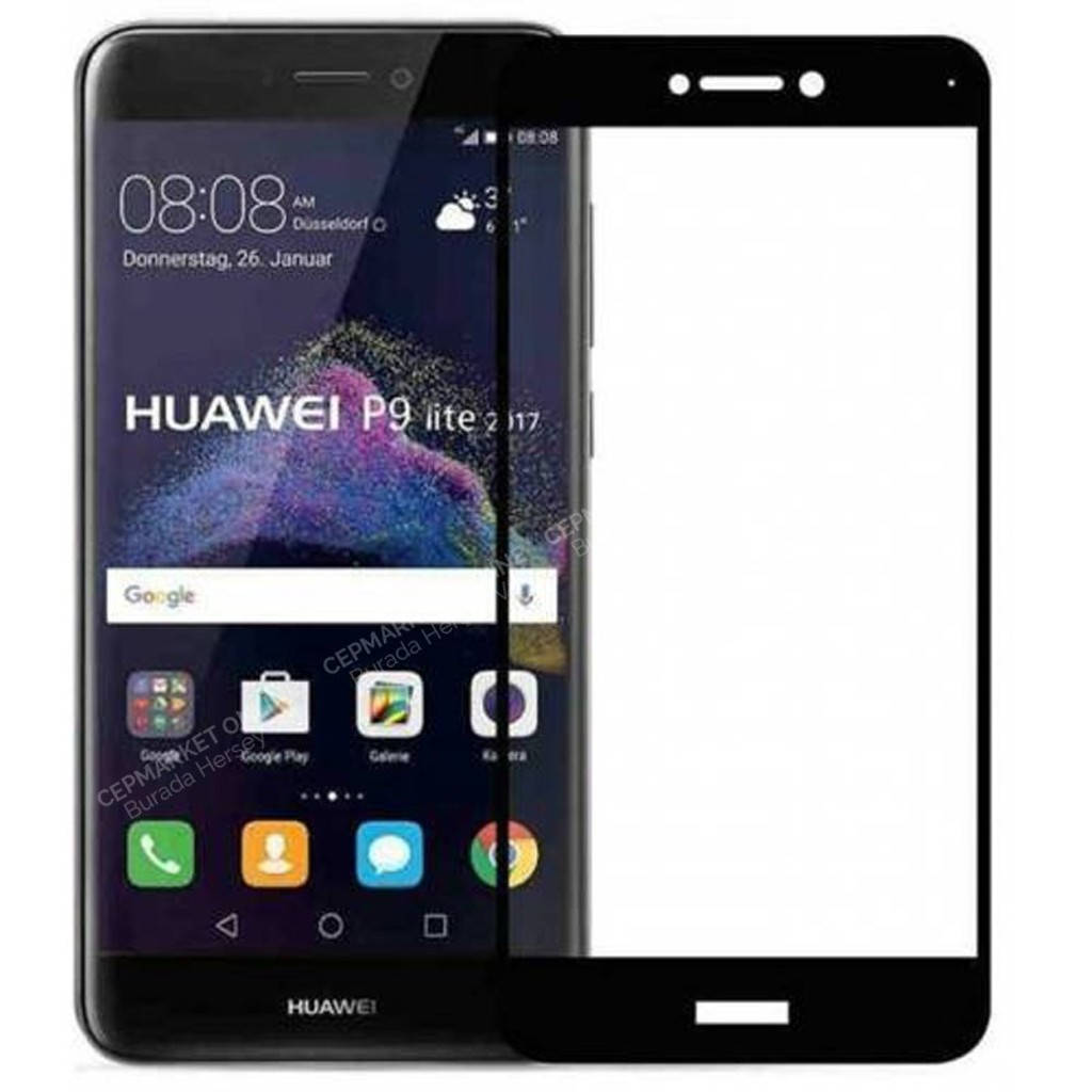 

Защитное стекло AVG для Honor 8 Lite полноэкранное черное