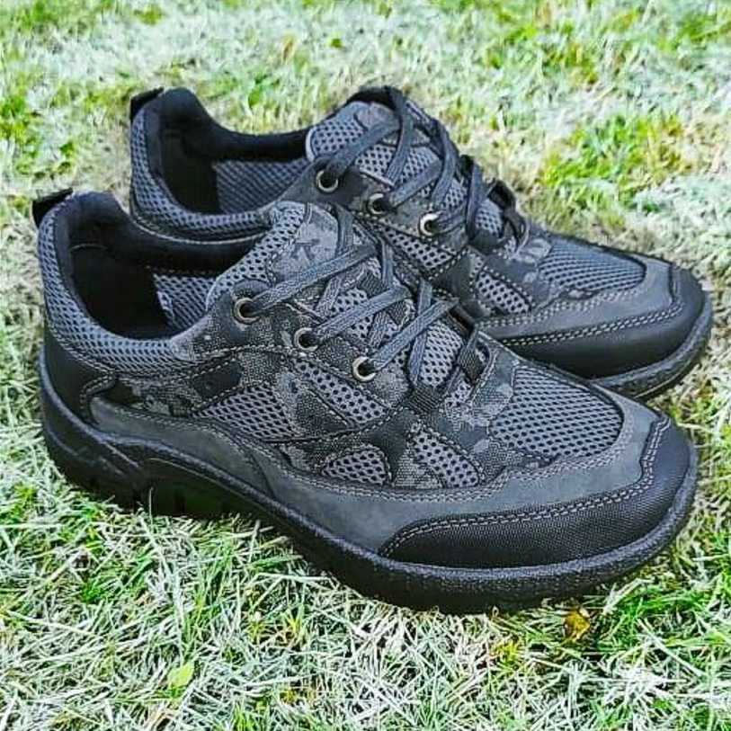 

Кроссовки тактические летние ЗСУ военные мужские хаки камуфляж верх кожа сетка кроссы армейские на лето ВСУ