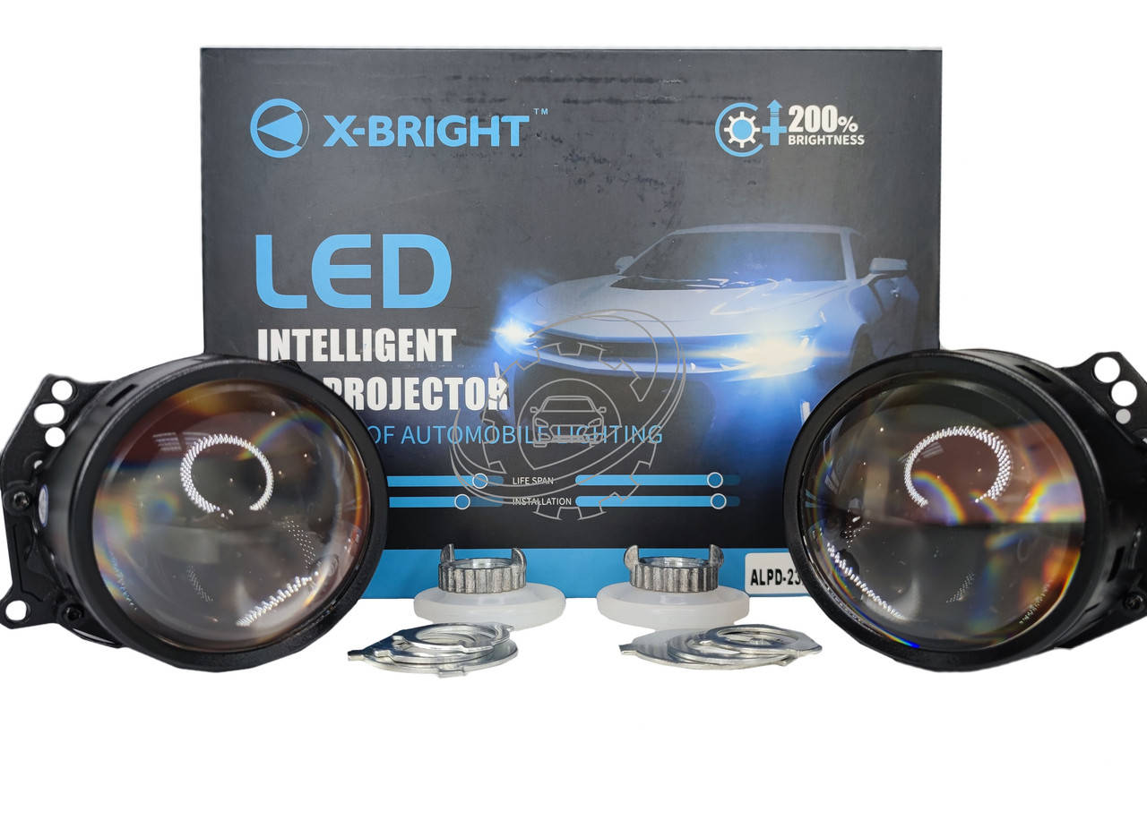 

Линзы Bi-LED Aozoom X-Bright ALPD-23 A5+ ver 2.0 Projector 3,0 дюйма 50Вт 12В 5500К