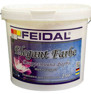 

Feidal Декоративная краска Elegant Farbe перламутровый 5 кг., Разные цвета