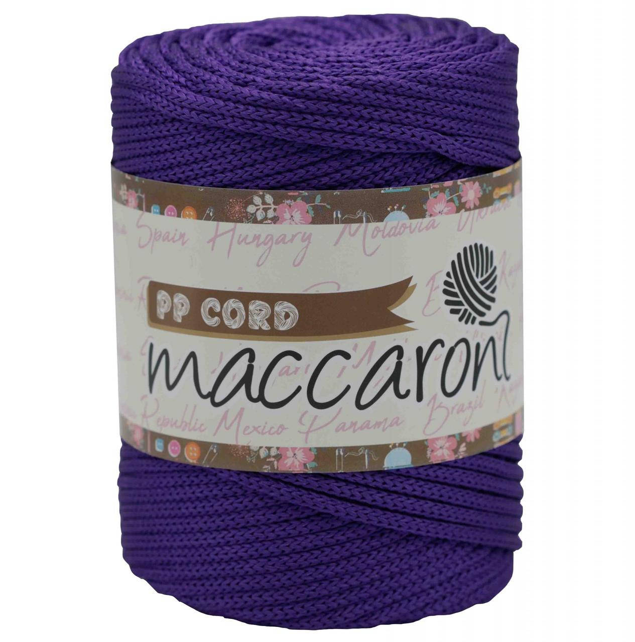 

Полипропиленовый шнур Maccaroni PP Cord 5 mm ,пурпурно-синий, Пурпурный