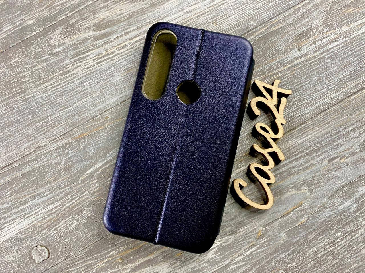 

Чехол книжка Elegant book для Motorola Moto G8 Plus (5 цветов) синий