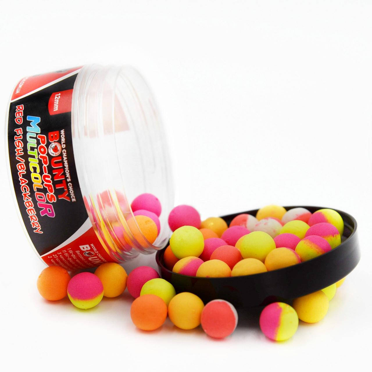 

Поп-ап Bounty (Krychevychi) MULTICOLOR “RED FISH / BLACKBERRY” бойл карповий