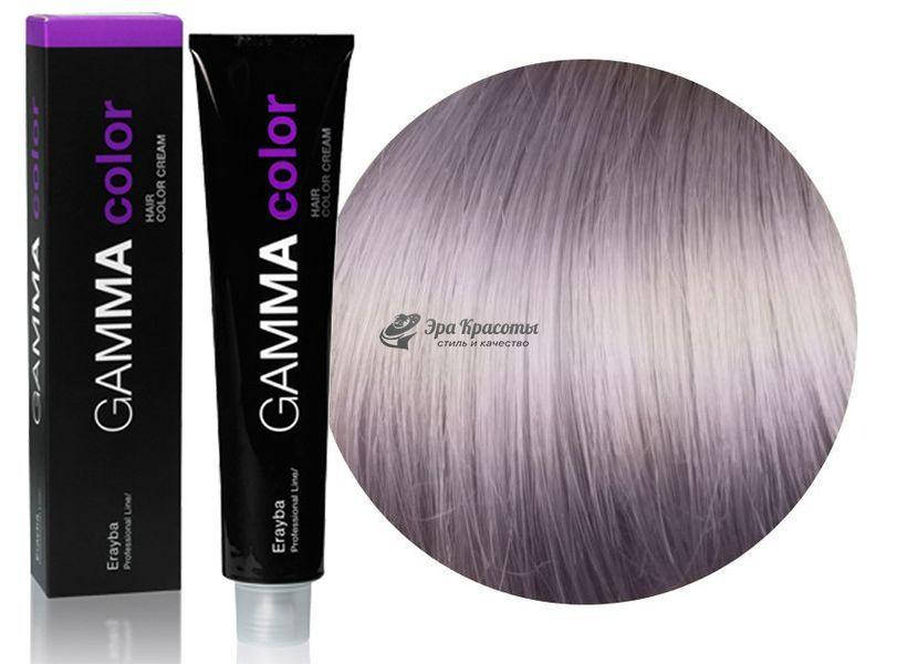 

Стойкая крем-краска для волос Gamma Color Erayba 11/80 Фиолетовый экстра светлый блондин, 100 мл