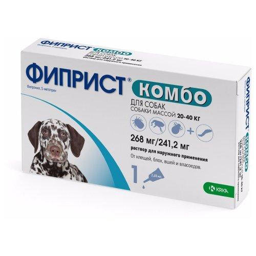 

Фиприст комбо для собак 20-40 кг/1 пипетка (Срок!)