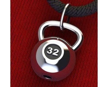 

Гиря 32кг, кулон, подвес