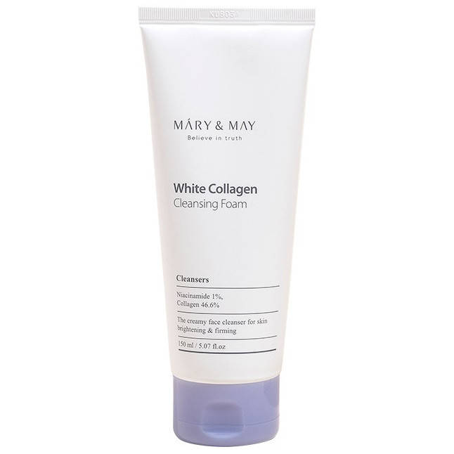 

Пенка с коллагеном и ниацинамидом Mary&May White Collagen Cleansing Foam 150 ml
