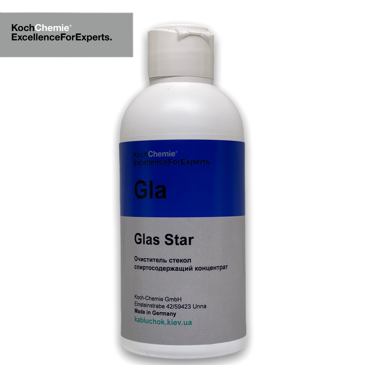 

Koch Gla GLAS STAR очиститель стекол спиртосодержащий концентрат 250 мл