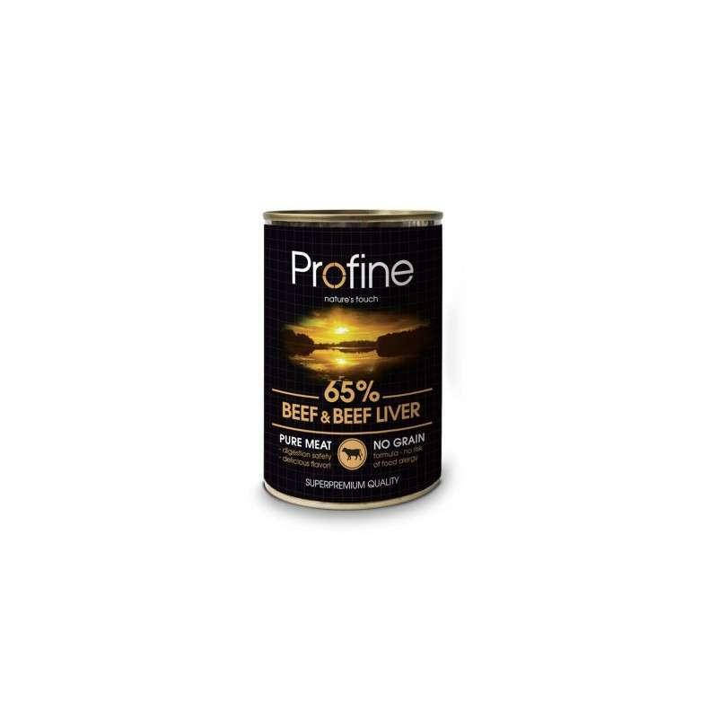 

Profine Dog 400g з яловичиною та печінкою
