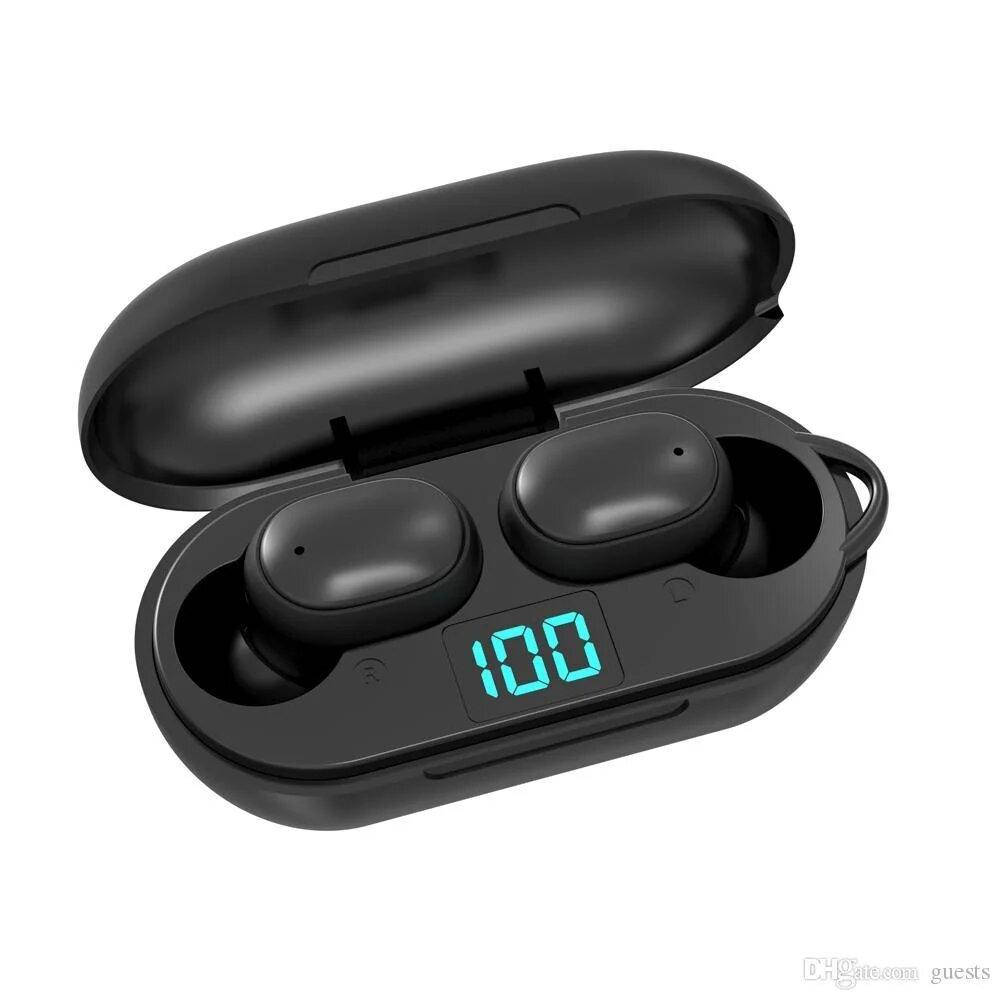 

Беспроводные наушники Bluetooth H6 TWS, гарнитура, HFP / A2DP / HSP / AVRCP, Черный