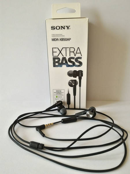 

Sony mdr xb50 black, Черный