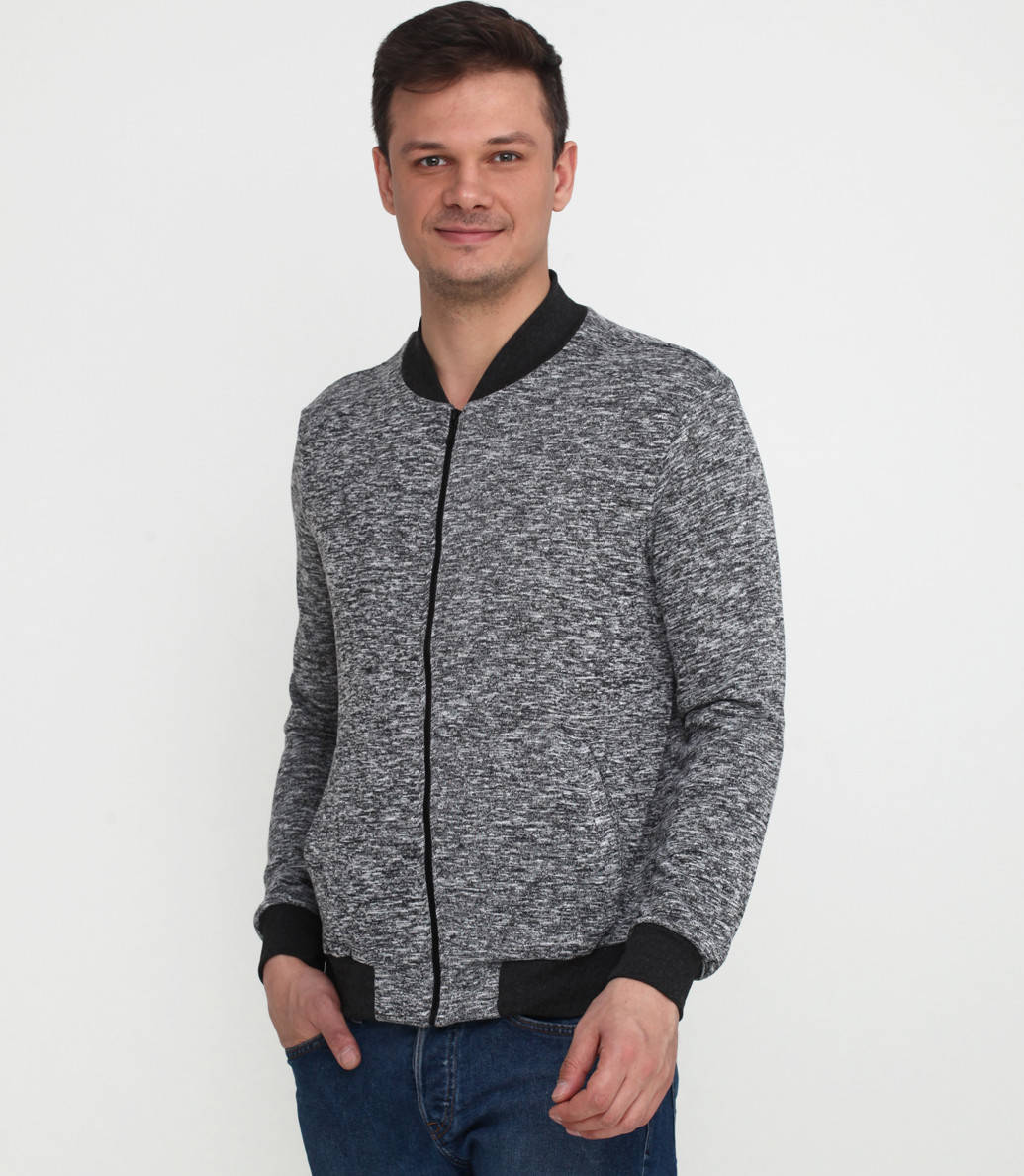 

Мужской бомбер Мальта светло-серый OW17М315-38 XL (2901000135106)