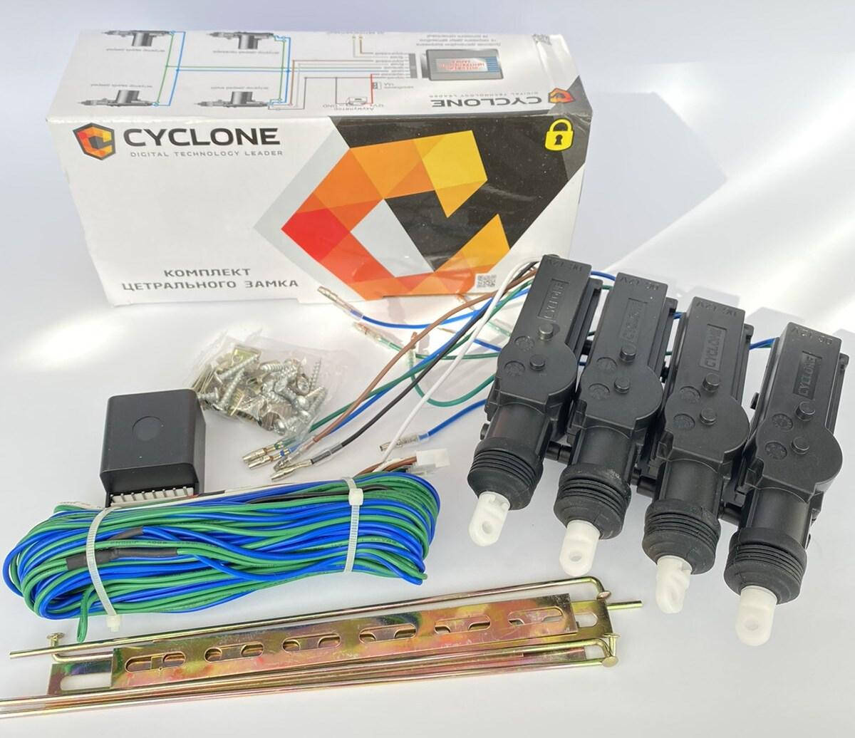 

Комплект центральных замков Cyclone DLS-221 на 4 двери (без пультов ДУ)