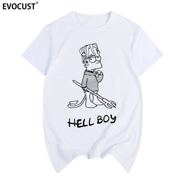 

Футболка белая LOYS Hell Boy