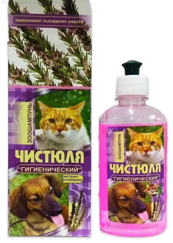 

Шампунь блохобой ЧИСТЮЛЯ 300 мл.