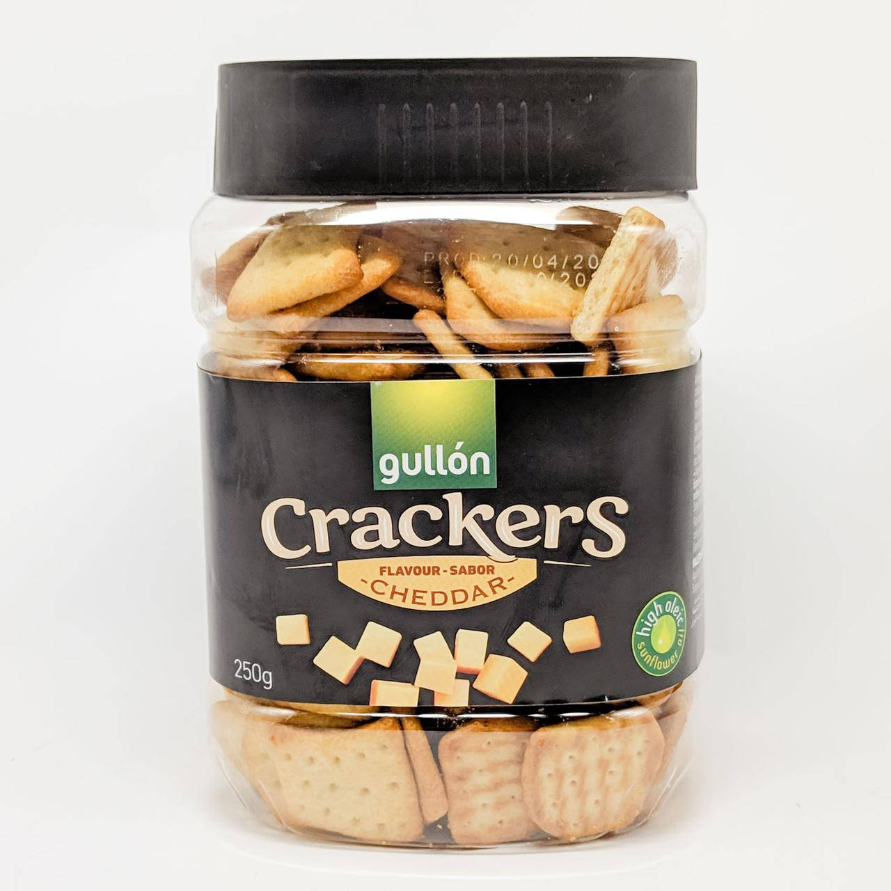 

Крекер сырный Gullon Crackers Cheddar 200 gramm