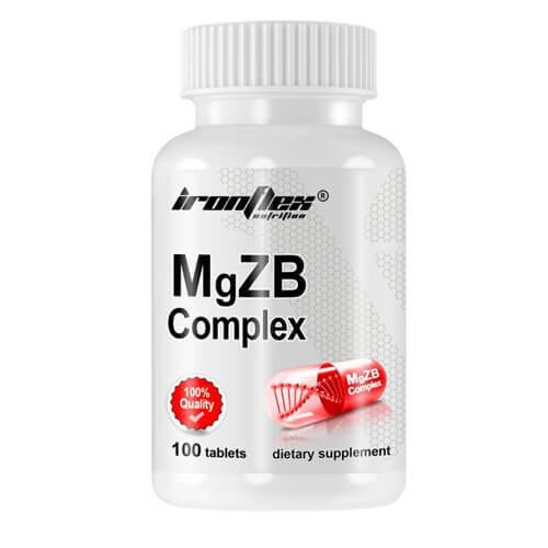 

Магній, цинк та вітамін В6, Ironflex MgZB 100 таб