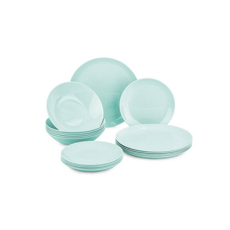 

Сервиз столовый 18 пр Luminarc Diwali Light Turquoise P2963, Бирюзовый