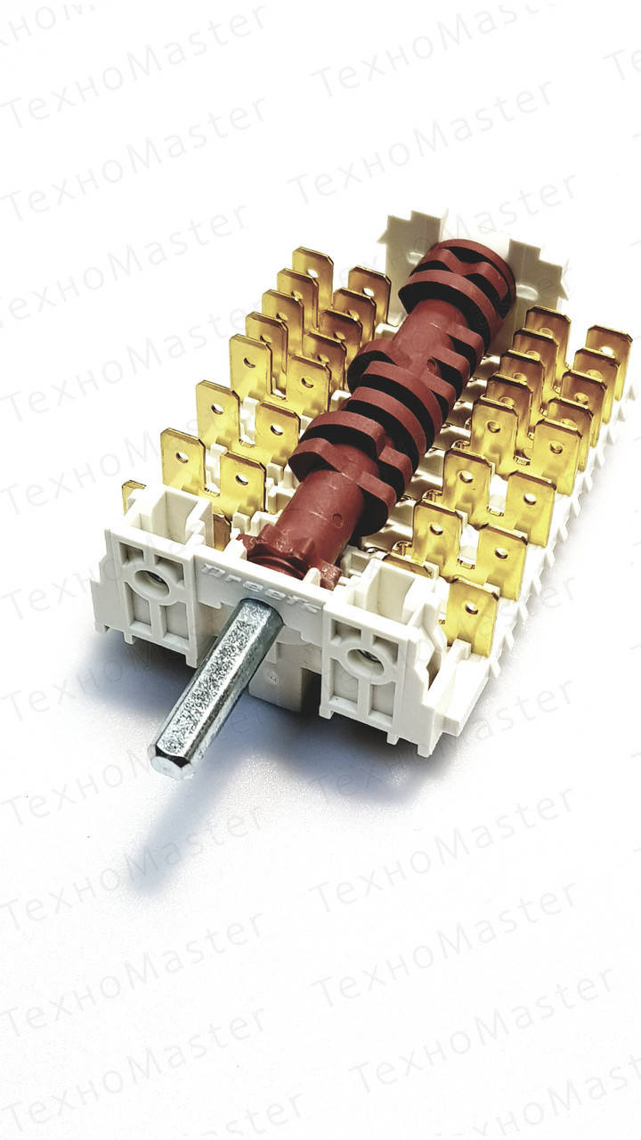 

Переключатель режимов духового шкафа Indesit C00114510 Original 11HE119 на 8 позиций