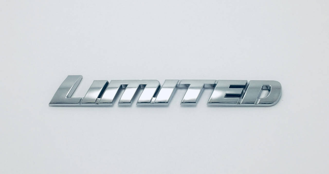 

Эмблема надпись багажника Limited 18.5x2.5см