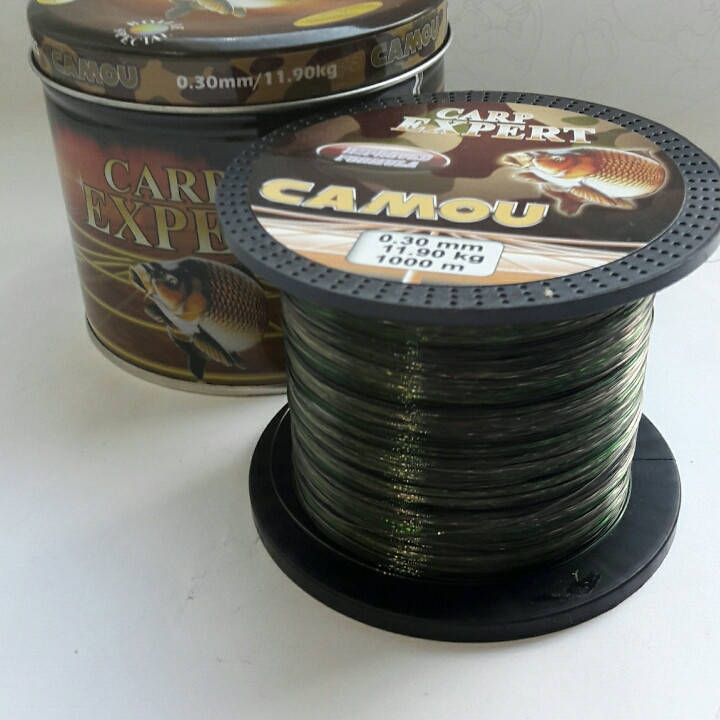 

Леска рыболовная CARP EXPERT Camou 1000 м 0,30 мм