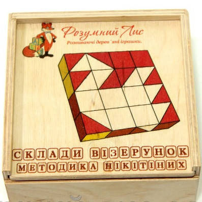 

Игрушка по методике Никитиных "Сложи Узор"
