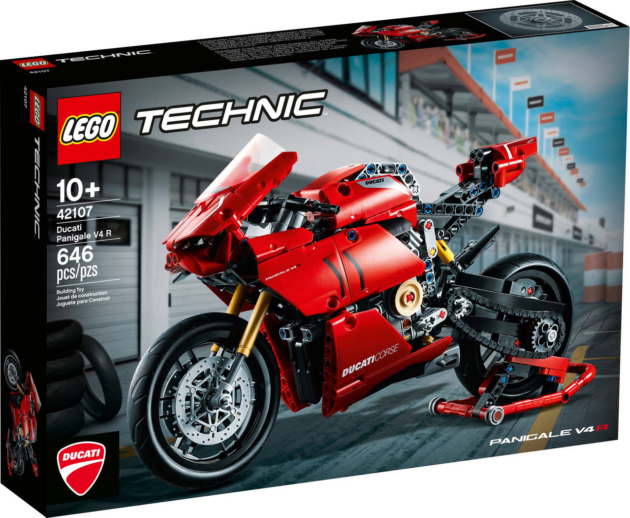 

Конструктор Lego Technic Ducati Panigale V4 R 42107