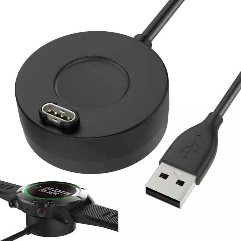 

Зарядная USB станция для часов Garmin Forerunner 935/Garmin Quanix 5 100 см. Черная, Черный
