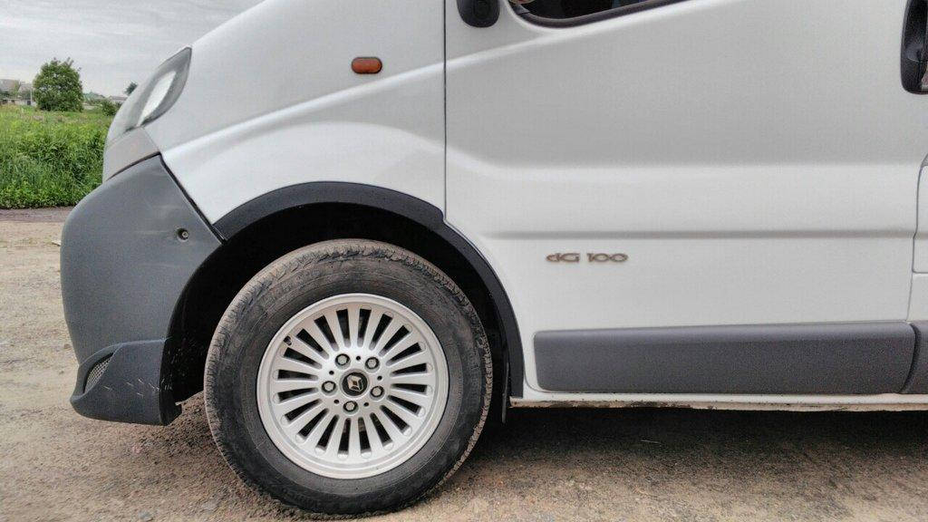 

Opel Vivaro 2001-2007 Накладки на арки пластиковые TMR Накладки на арки Опель Виваро